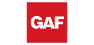 Gaf roofing products logo